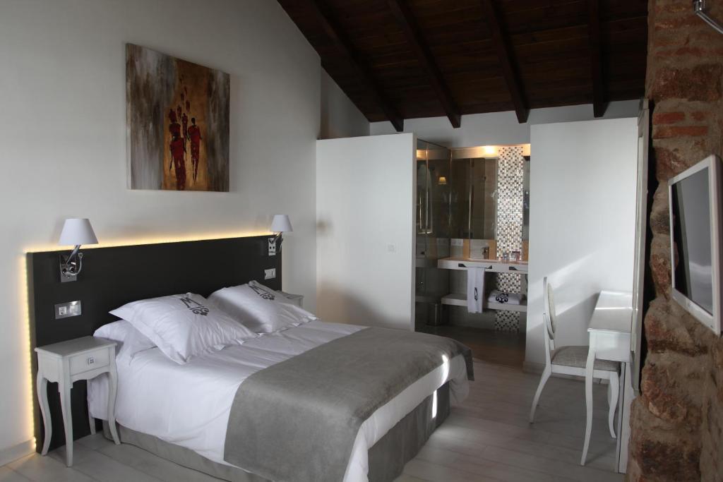 La Casa Del Medico Hotel Boutique Villanueva de Córdoba Værelse billede